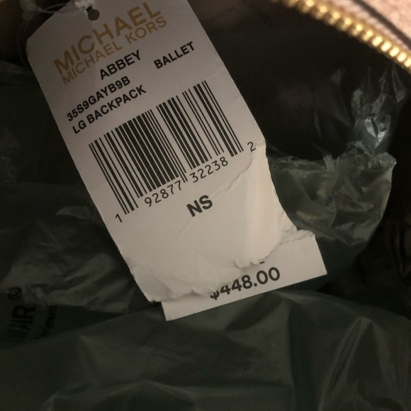 💖Beautiful pink Mk logo backpack matching wallet - Picture 5 of 8